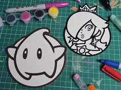 Princesa Rosalina Luma Manualidad para Colorear DIY - Modelo de impresión 3D gratuito