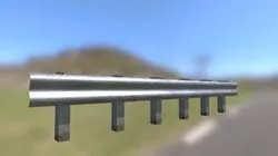 Road Separation Fence Deformation