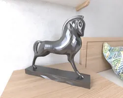 Sculptures & Artworks STL Descărcare - Sculptură de cal - RandomThings