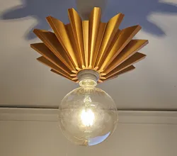 Steampunk Bevel Gear Lamp Shade