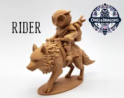 The Wolf Rider - Owls & Dragons