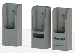 Wandhalterung Mega Light Fernbedienung