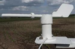 Wind vane / wind direction sensor with rotary hall sensor (Arduino)