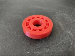 3D printable bearing (Solvespace source file included)