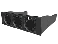Desktop PC 5.25" fan tray for 40mm fans