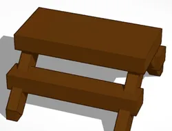 Fișiere pentru imprimante 3D | Fișier 3MF | Masă de picnic