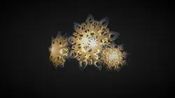 Glowing Snowflakes