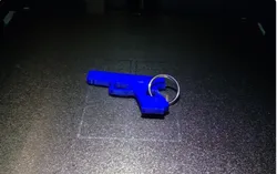 Gun keychain