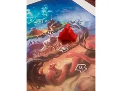 Lotus Pose Meeple