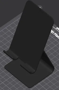 minimalist phonestand with charging hole