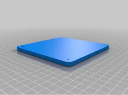 Minimig top/bottom plate for 3d print or cnc milling