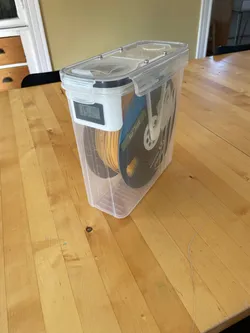 Modular & Minimal Filament Drybox (with no bearings required option)