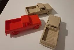 Print in place Toy Car Dodge Ram 1985
