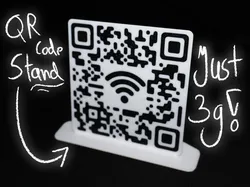 Simple QR Code Stand