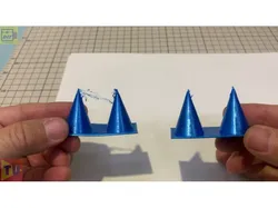 Stringing test cone