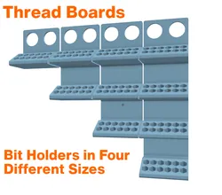 Threadboards Bit Holder 4 Diffrent sizes