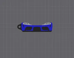 Toyota Supra A90 MK5 Keychain