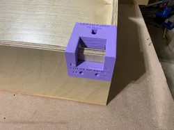 Blum TANDEM Drawer Rear Notch & Drill Depth Jig