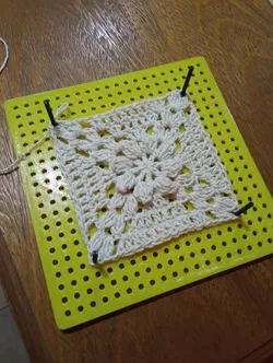 Crochet Granny Block