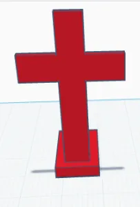 Cross Hood Ornament
