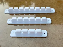 Desktop Cable Holder - Adhesive or Screw Mount