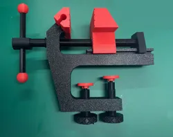 For table vice: longer screws & stopper
