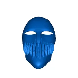 Free Cosplay STL Download - Ichigo hollow maskby capt_dnd