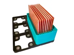Gridfinity PCB Holder - 50x70 mm with Magnets for Secure Storage
