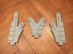 Lego Monorail Track Point/Switch Y + Left + Right