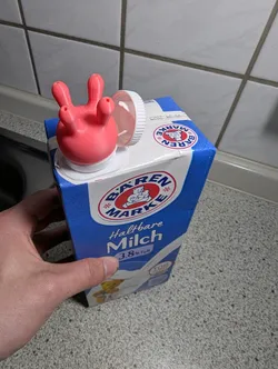 Milchflaschen Euter