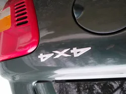 Mopar 55156555AE, Jeep XJ/ZJ/WJ 1997-2004 "4x4" Emblem