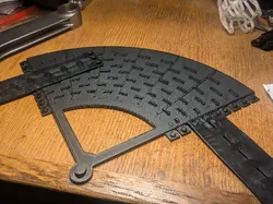 Protractor for tube bending 4-7 Clr 0 to 180 degrees.