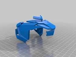 RC Snowmobile hood Skidoo