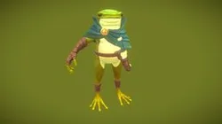 Toad The Frog Rogue_T-pose
