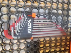Torx and Allen keys Set from brand Silca Multiboard Mount