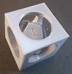 Trapped D12 die