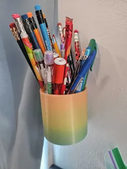 Wall Mount Pencil Cup