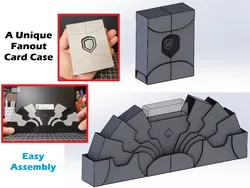 #0189 [UPDATED] Fanout Playing Cards Case, now V2!