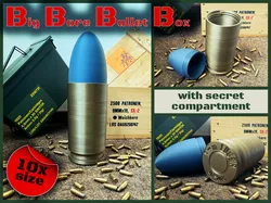 BIG BORE BULLET BOX - Secret Storage With a Tactical Twist!