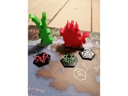 Cthulhu Wars: Duel - Insert, tokens and more