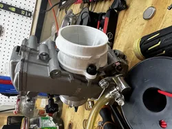 DRZ400 Airbox to FCR39 Carburetor Adapter