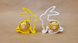 Easter Bunny with Ferrero Rocher chocolate