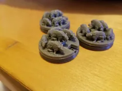 Fișiere pentru imprimante 3D | Fișier 3MF | Mindthief Rat Swarm pentru Gloomhaven