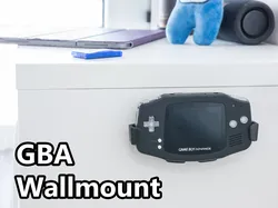 GBA Wall Mount - Gameboy Advance (HSW compatible)