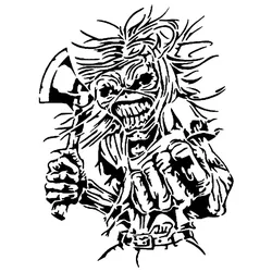 Gratis Digital Art STL indir - Iron Maiden sjabloon 2 - SMT_M 🦊