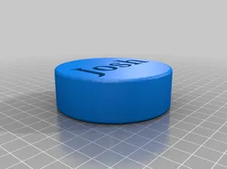"Josh" Hockey Puck