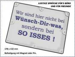 Lustige Sprüche für Büro und Freunde - Nicht bei Wünsch-Dir-was!