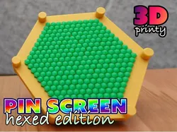 Pin Screen Toy - Hexed Edition