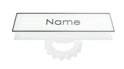 RENZ name plate / Namensschild