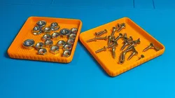 Small stackble tray (.step included)